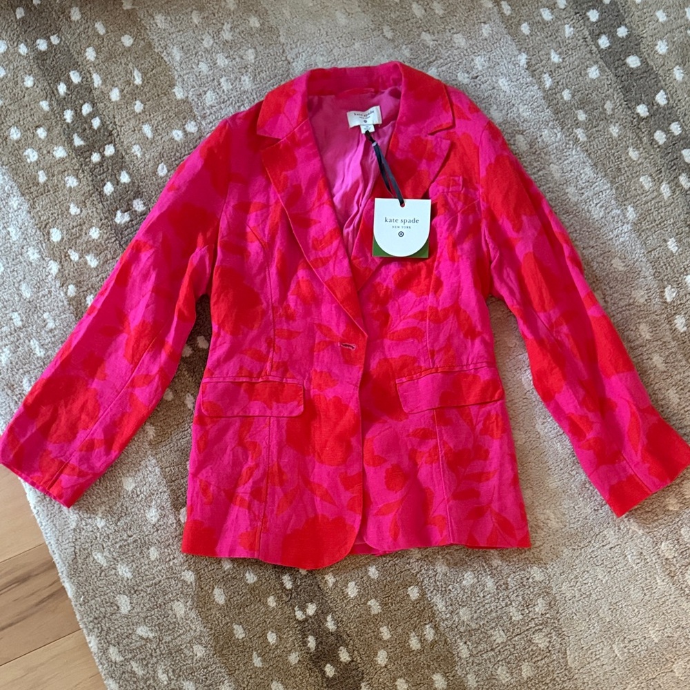 Kate Spade Target Women's Red Blazer